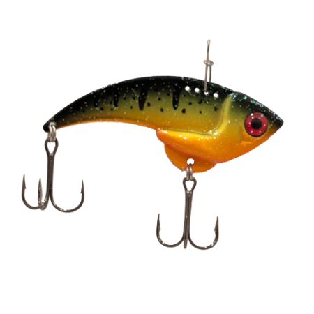 Binsky Perch Blade Bait is designed to produce extreme sensitivity and feel at deeper depths than any other blade bait on the market.